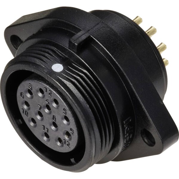Weipu SP2113 / S 12 guľatý faston, 1 ks; SP2113 / S 12