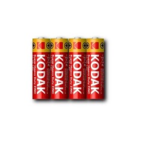 Kodak HEAVY DUTY zinco-chloridové batérie AAA (fólia) 4ks (30411715)