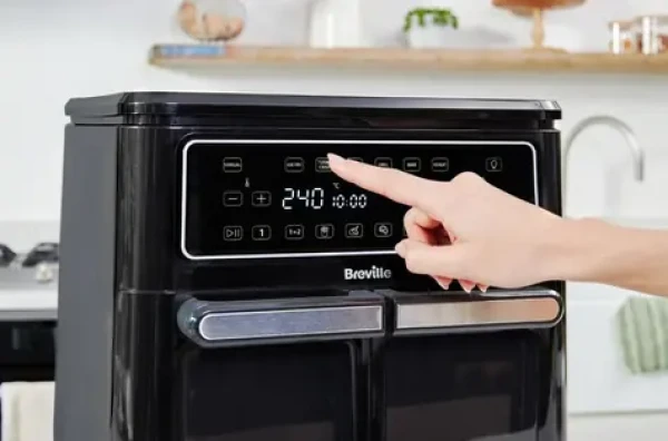 Breville VDF130X čierna / Teplovzdušná fritéza / 11 l / 10 programov / 120-240 °C (VDF130X)