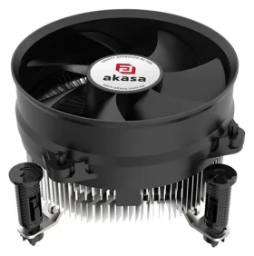 Akasa Low-Noise / Chladič CPU / pre Intel LGA1851, LGA1700 / 90mm PWM / 115W TDP (AK-CC6605EP01)