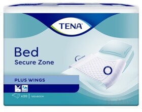 TENA Bed plus wings absorpčné podložky 180 x 80 cm 20 kusov