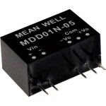MEAN WELL MDD01L-12 DC / DC menič napätia, modul 42 mA 1 W Počet výstupov: 2 x; MDD01L-12