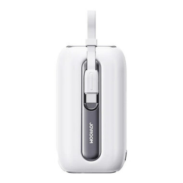 Joyroom JR-L013 Colorful biela / Power Bank / 10000mAh / 12W / kábel USB-C a Lightning / 1x USB-C / 3 A (JR-L013 White)