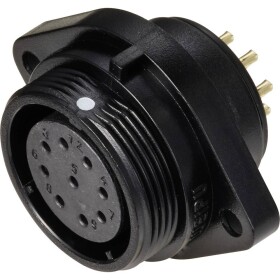 Weipu SP2113 / S 9 guľatý faston, 1 ks; SP2113 / S 9