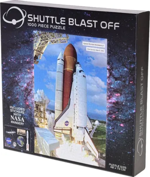 Puzzle NASA: Štart raketoplánu