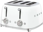 SMEG TSF03WHEU biela / Hriankovač / 2000 W / 4 sloty / 4 hrianky / 6 stupňov opečenia (TSF03WHEU)