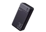 C-tech BATCT1341 22.5W 30000 mAh čierna / Power Bank / USB-A / USB-C / 5V 9V 12V (8594125014223)
