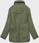 Tenká zelená dámská bunda s ozdobným prošíváním model 15834472 - Ann Gissy Barva: odcienie zieleni, Velikost: S (36)