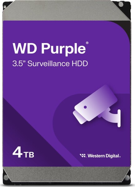 WD Purple 4TB 3.5'' SATA III (6 Gb/s) (WD40PURZ)