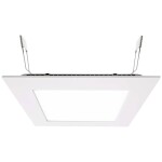 Deko Light 565158 LED Panel Square 15 LED vstavané svetlo En.trieda 2021: F (A - G) pevne zabudované LED osvetlenie 13 W Signálna biela (RAL 9003); 565158