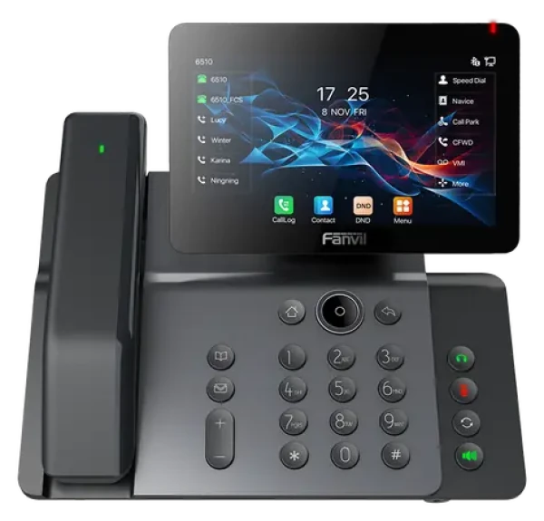 Fanvil V66 Pre tmavo šedá / IP telefón / 20 SIP liniek / Dotykový displej 7" / Wi-Fi 6 / PoE (V66 PRO)