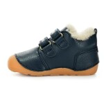 Bisgaard Carter Lamb Navy zimné barefoot topánky 21 EUR