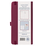 Busy B Plánovací diár Slim Burgundy 2026