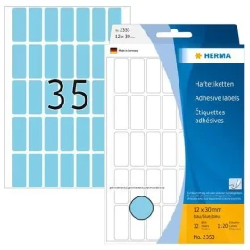 Herma Etikety viacúčelové modré 12x30 mm / Etikety / papier matný / 1120 ks (2353)