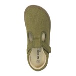 Chlapčenské barefoot papuče KIRBY KHAKI, Protetika, zelená - 24
