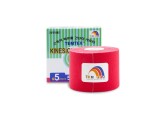 Temtex kinesio tape Classic, červená tejpovacia páska 5cm x 5m