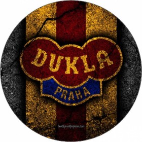 Jedlý papier Logo Dukla Praha 19,5 cm - Pictu Hap - Pictu Hap