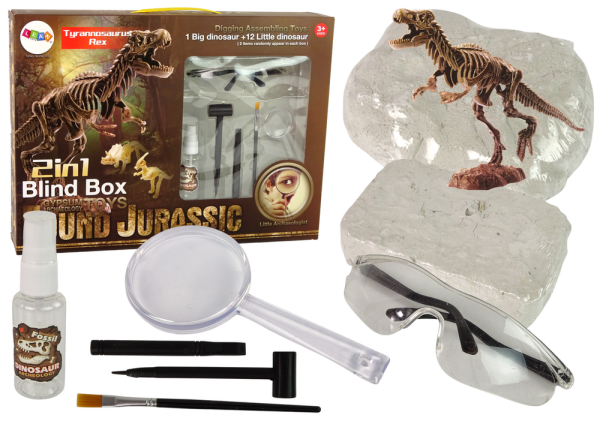 Mamido Archeologická súprava 2v1 Kostra dinosaura Tyranosaurus