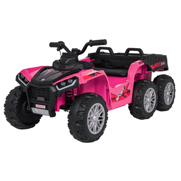 Mamido Detská elektrická štvorkolka Quad Sport TX ATV ružová