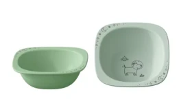 NIP NATURE line miska 2ks zelená / od 4 mesiacov (NIP38844-51)