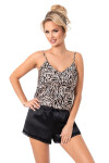 Dámske pyžamo Sheila 1/2 black - Donna černá S