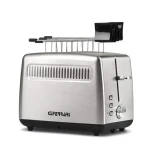 G3Ferrari G10064 strieborná / Hriankovač / 920W / 2 hrianky / nastaviteľný stupeň opečenia / automatické vypnutie (8058150117279)