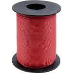 Donau Elektronik 105-0-100 spojovací drôt, 1 x 0.20 mm², červená, 100 m; 105-0-100