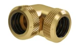 Barrow Spojka pre 14mm pevnú trubicu - 90° koleno zlatá (TWT90KNS-K14 go)
