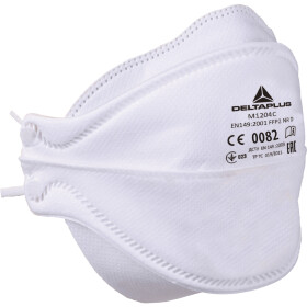 Respirátory FFP2 Delta Plus M1204 - balenie 20ks Farba: Biela