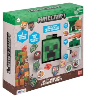 PALADONE Sada na výrobu samolepek Minecraft 3D Creeper