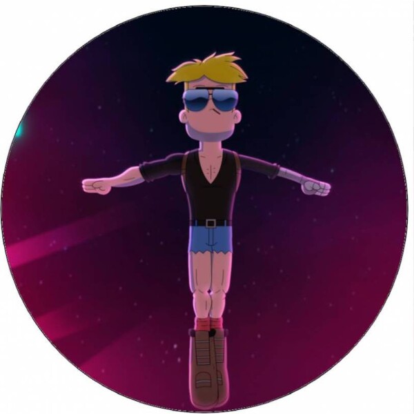 Jedlý papier Final Space Gary 19,5 cm - Pictu Hap - Pictu Hap
