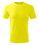 Klasické nové pánske tričko lemon 3XL
