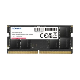 ADATA 16GB (1x 16GB) 4800MHz / DDR5 / 4800MHz / CL40 / SO-DIMM / ECC / 1.1V (AD5S480016G-S)