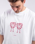 Monkey Studios Tričko Fire Guys White S
