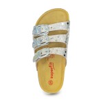 Dievčenské korkové papuče FOOTBAD, Superfit , 1-800113-9510, strieborná - 30