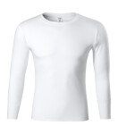 Tričko Progress LS unisex biele XL
