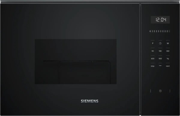 Siemens iQ500 BE555LMB1, Built-in, Grill microwave, 25 L, 900 W, Built-in display, LED