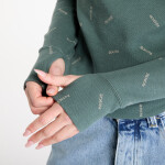 Tričko Nike Sportswear Women's Slim 1/2-Zip Long-Sleeve Logo Top Vintage Green/ Light Army/ Vintage Green S