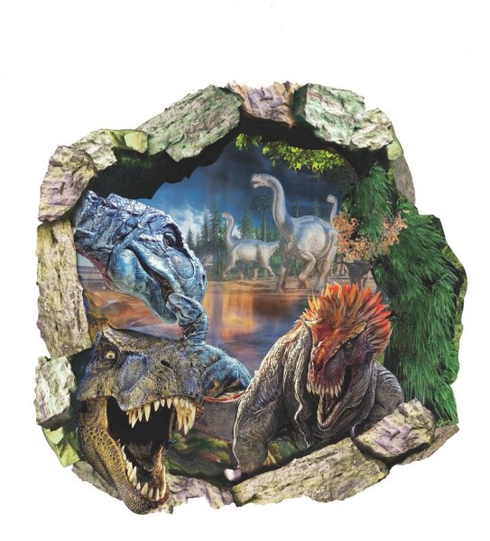 Veselá Stena Samolepka Dinosaure Jurský park