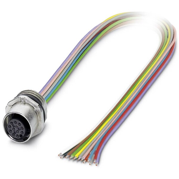 Flush-type connector SACC-E-FS-12CON-M16/0,5 SCO 1556252 Phoenix Contact; 1556252