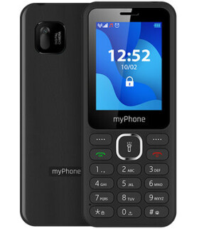 MyPhone 6320 čierna / 2.4 TFT / 240 x 320 / 0.3 MPx / 1000 mAh / microSD / Dual-Sim / Bluetooth / FM rádio (TELMY6320BK)