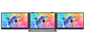 15,3" Blackview DCM8 Pre sivá / Duálny prenosný monitor / IPS / 1920×1200 / 60Hz / USB-C (DCM8Pro/BV)