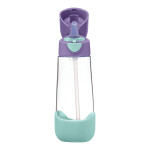 B.box Láhev na pití s brčkem 600 ml - lilac pop EUR