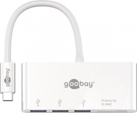 Goobay 1x SD 1x microSD + 3x USB-A 3.0 (62097)