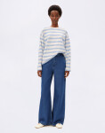 Armedangels Iconic Å Frankaa Bold Sweatshirt 3678 undyed-soft blue M