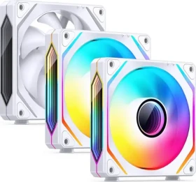 Jonsbo ZL-120W biela / Ventilátor / 120mm / 3ks (ZL-120W)