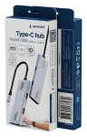 USB-C hub 4 porty / USB hub / USB 3.2 Gen 2 / 10 Gbit/s / hliníkové telo (UHB-CM-U310-A2C2-01)