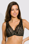 Dámska podprsenka JULIA BRALETTE 19185 Black with beige - Mediolano 90B černá-béžová