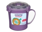 Sistema Microwave Soup mug Hrnček na polievku 656 ml fialová (8592001420458)