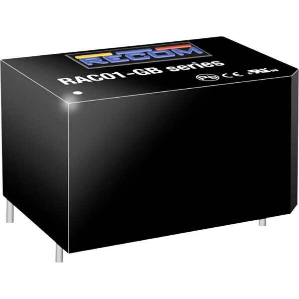 RECOM RAC01-24SGB sieťový zdroj AC/DC do DPS 24 V 1 W; RAC01-24SGB